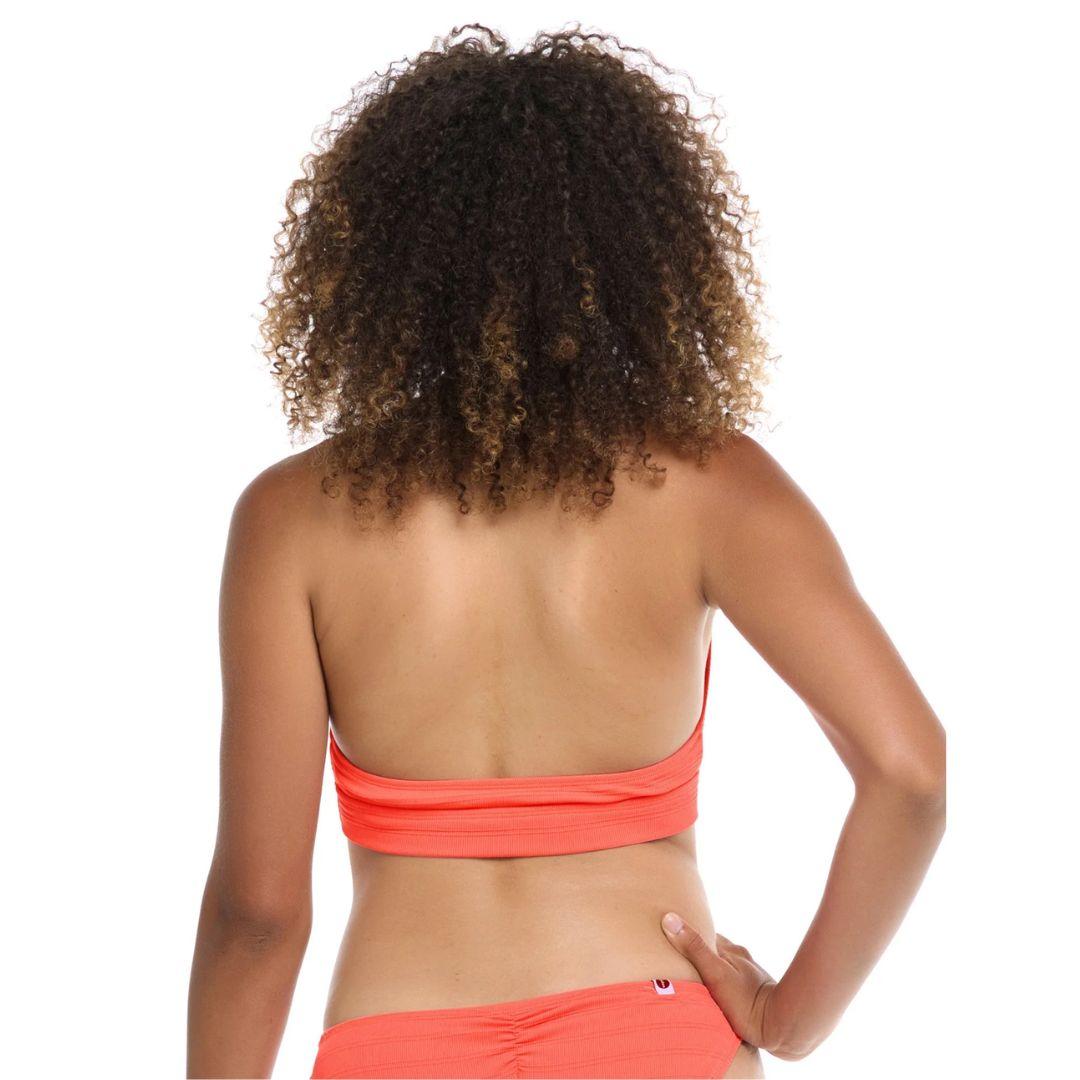 Eidon Citrus Corinne Halter Bikini Top